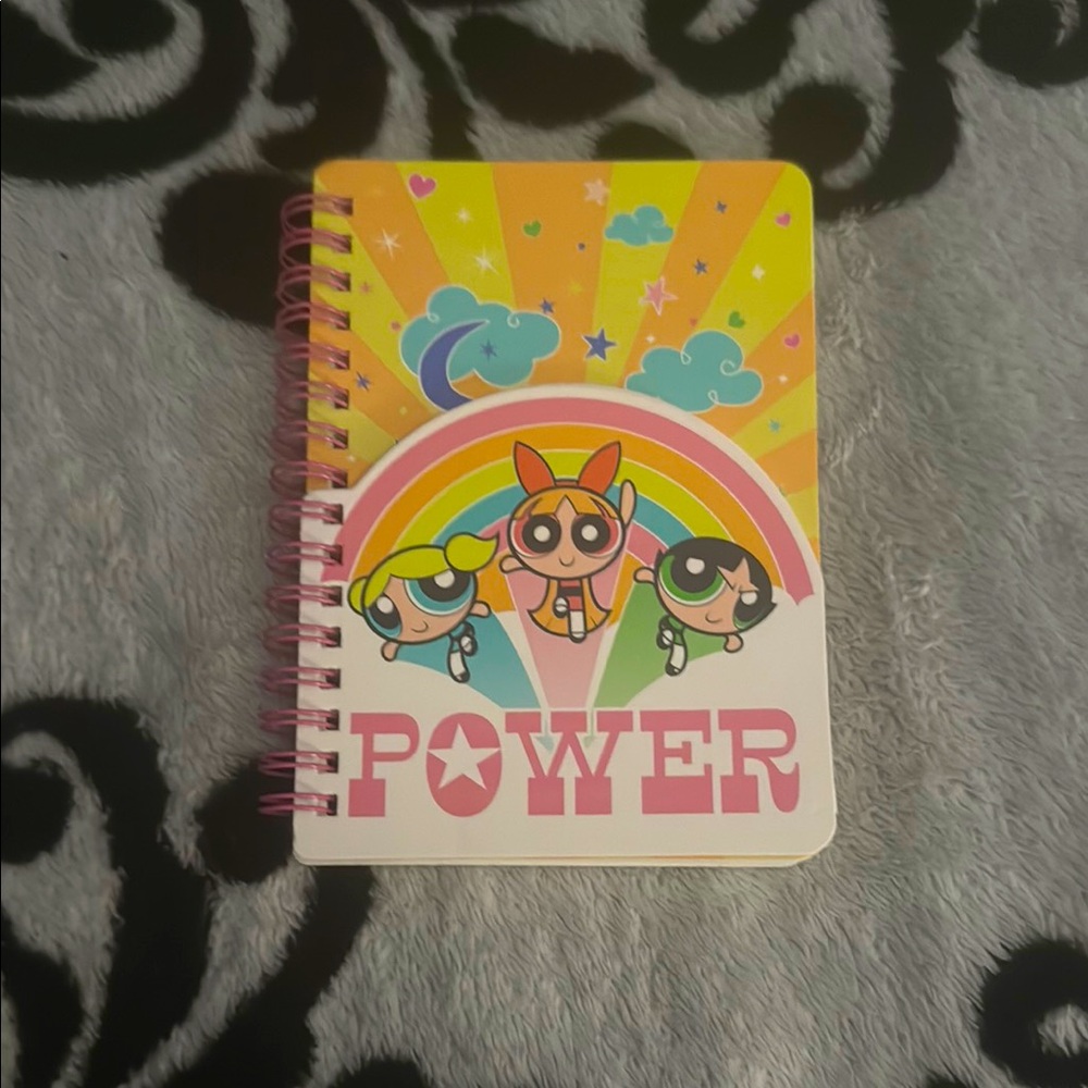 Powerpuff Girls Spiral Notebook with 2 paper size options! New in package